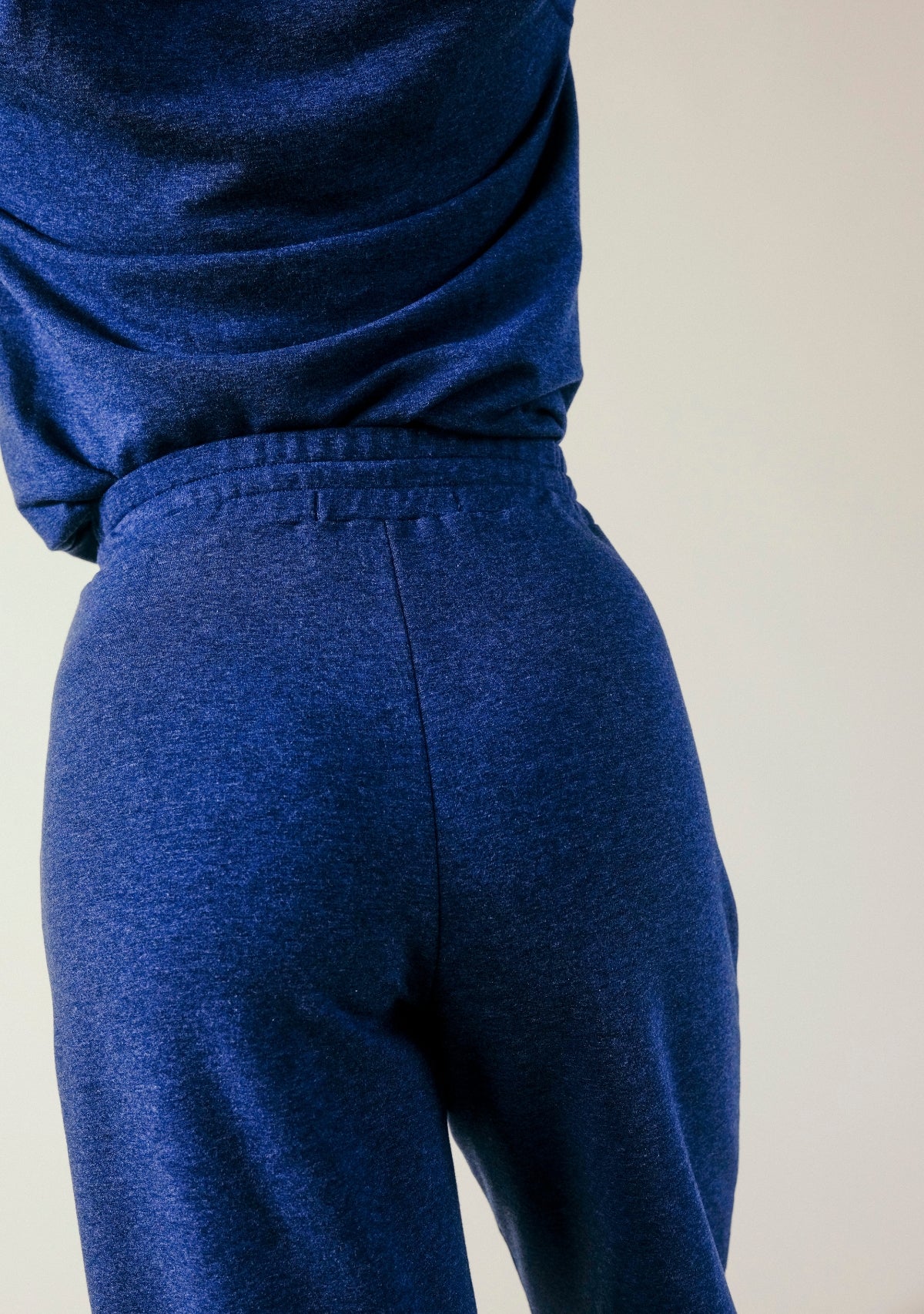 Betty Organic Cotton + Tencel™ Wide Leg Pant - Heather Lake