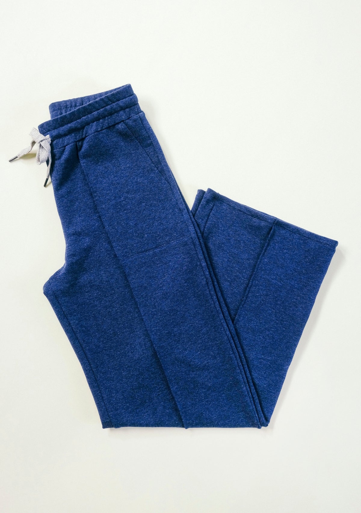 Betty Organic Cotton + Tencel™ Wide Leg Pant - Heather Lake