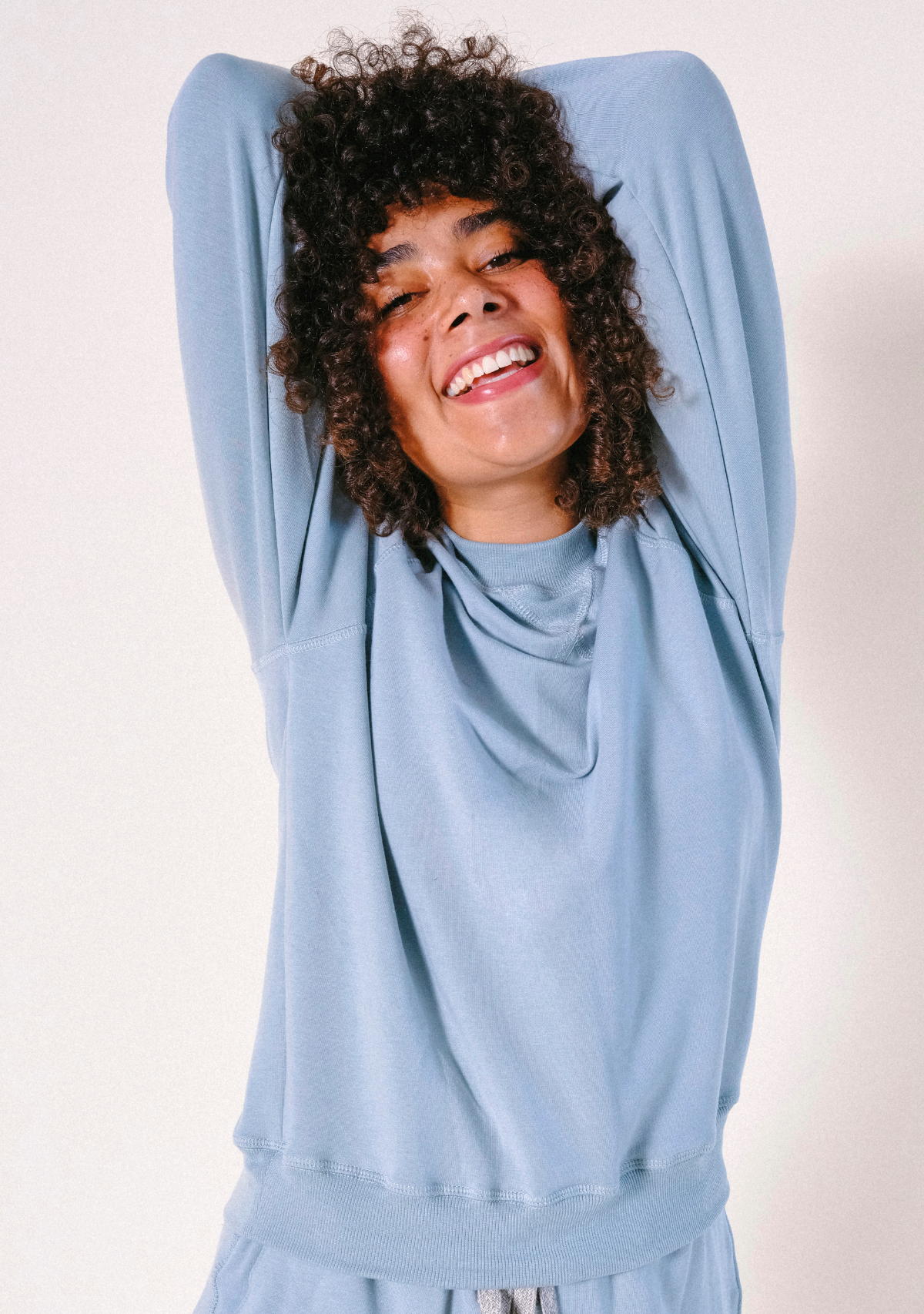 Women's Raglan Organic Cotton + Tencel™ Sweatshirt - Seamist XS-3X