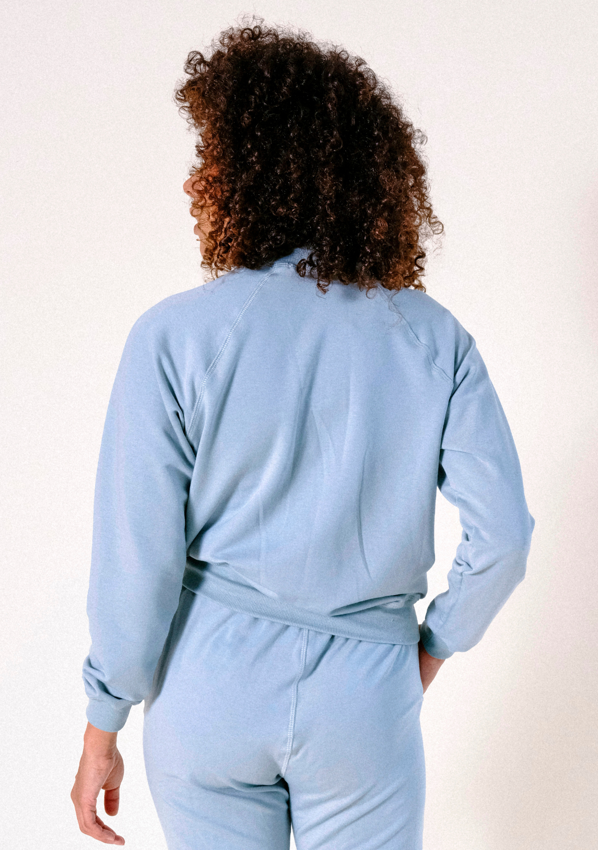 Women's Raglan Organic Cotton + Tencel™ Sweatshirt - Seamist XS-3X