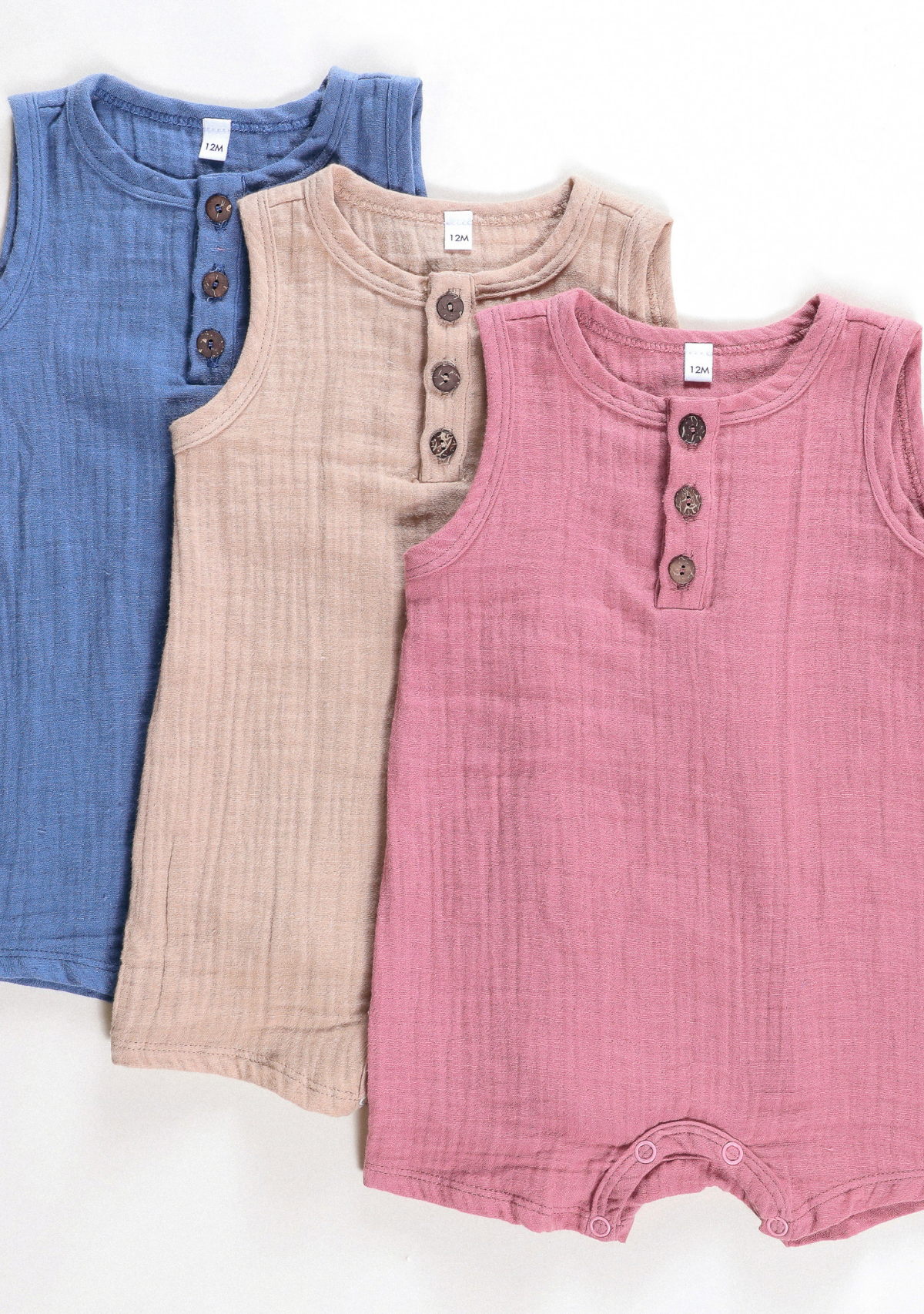 Organic Cotton Baby Onesies