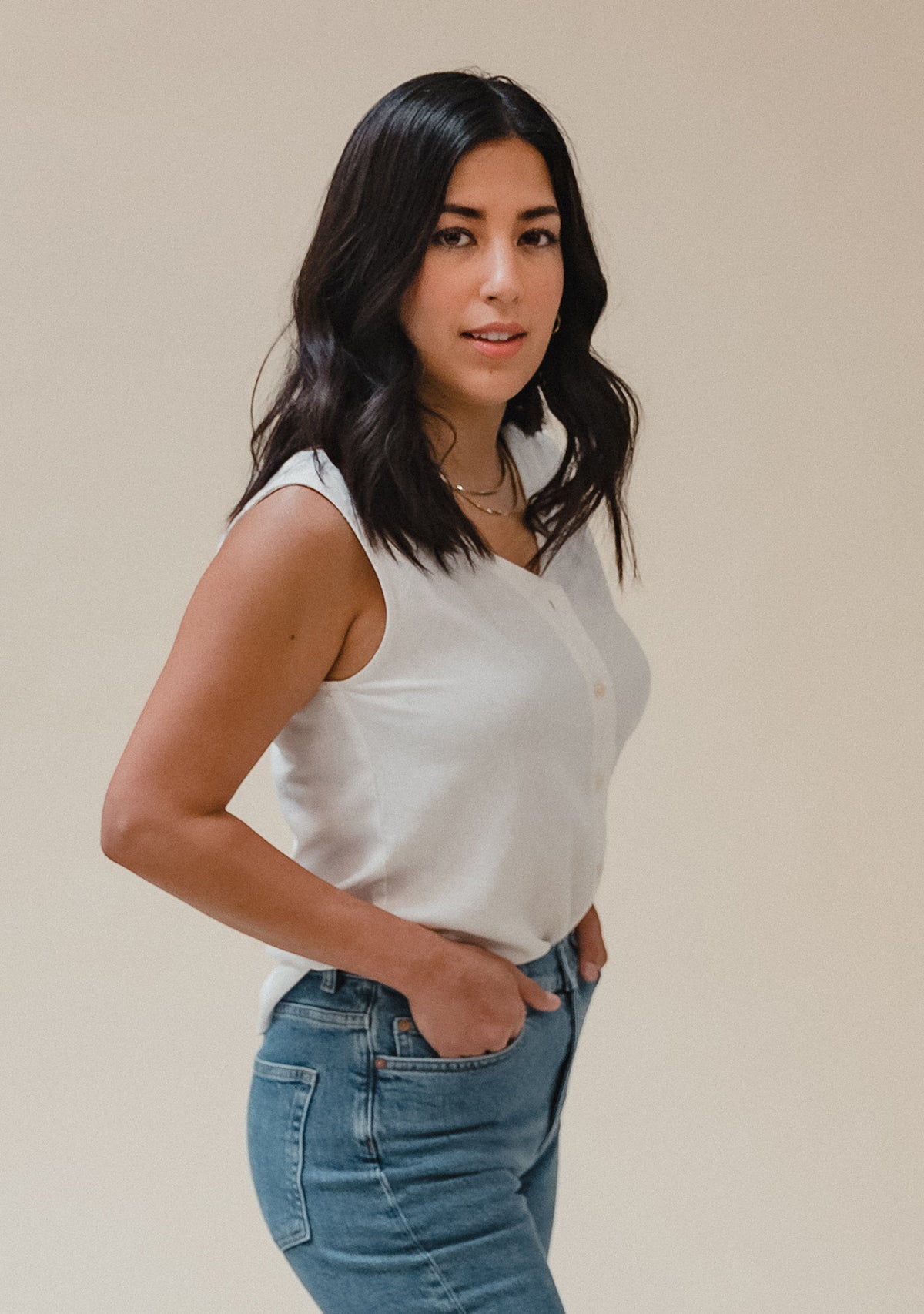 Women's Linen Tank
