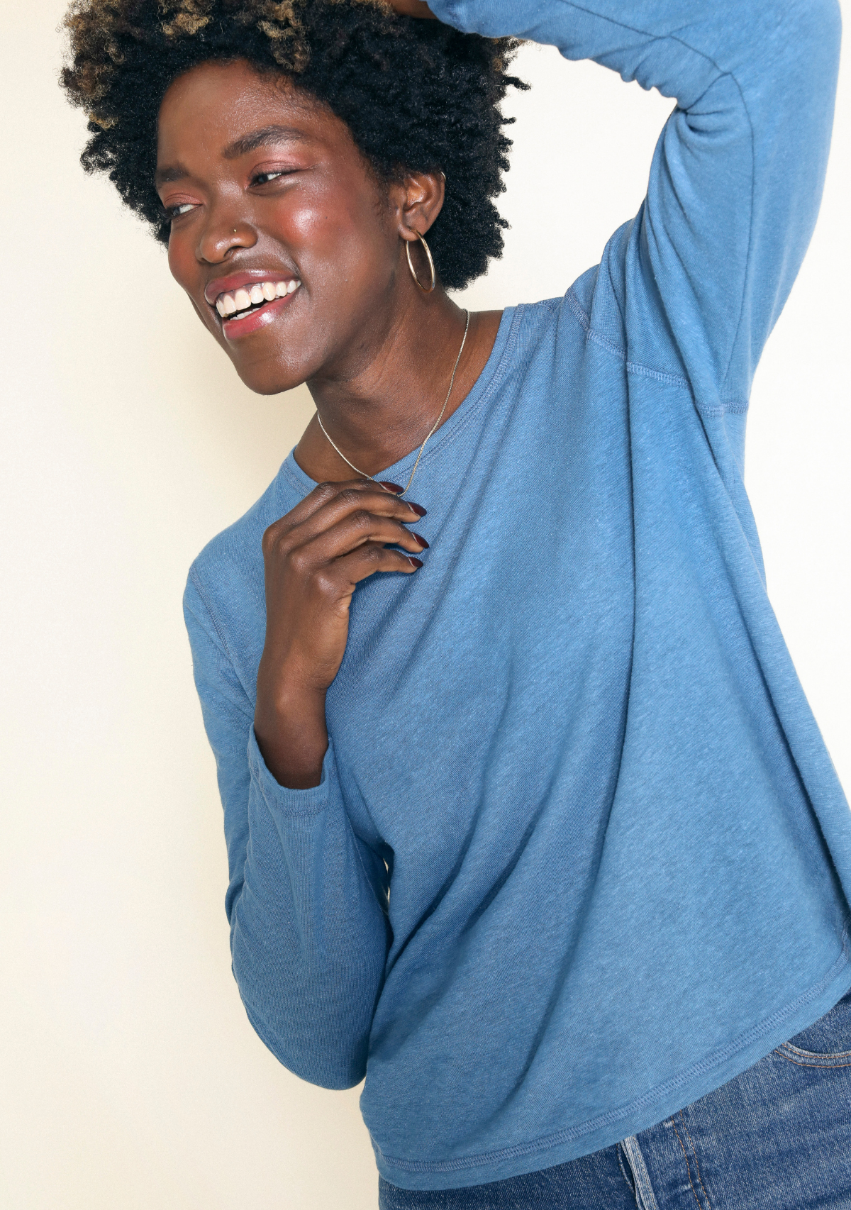 Women's Hemp Long Sleeve Tee
