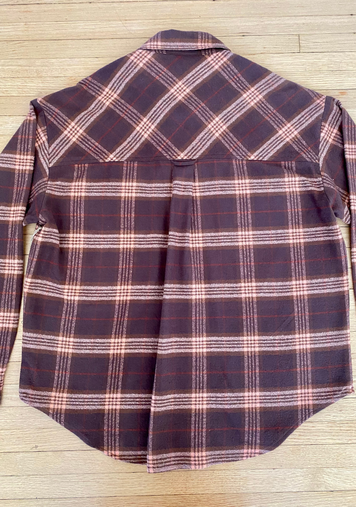 Juno Heirloom Flannel Shacket - Cocoa