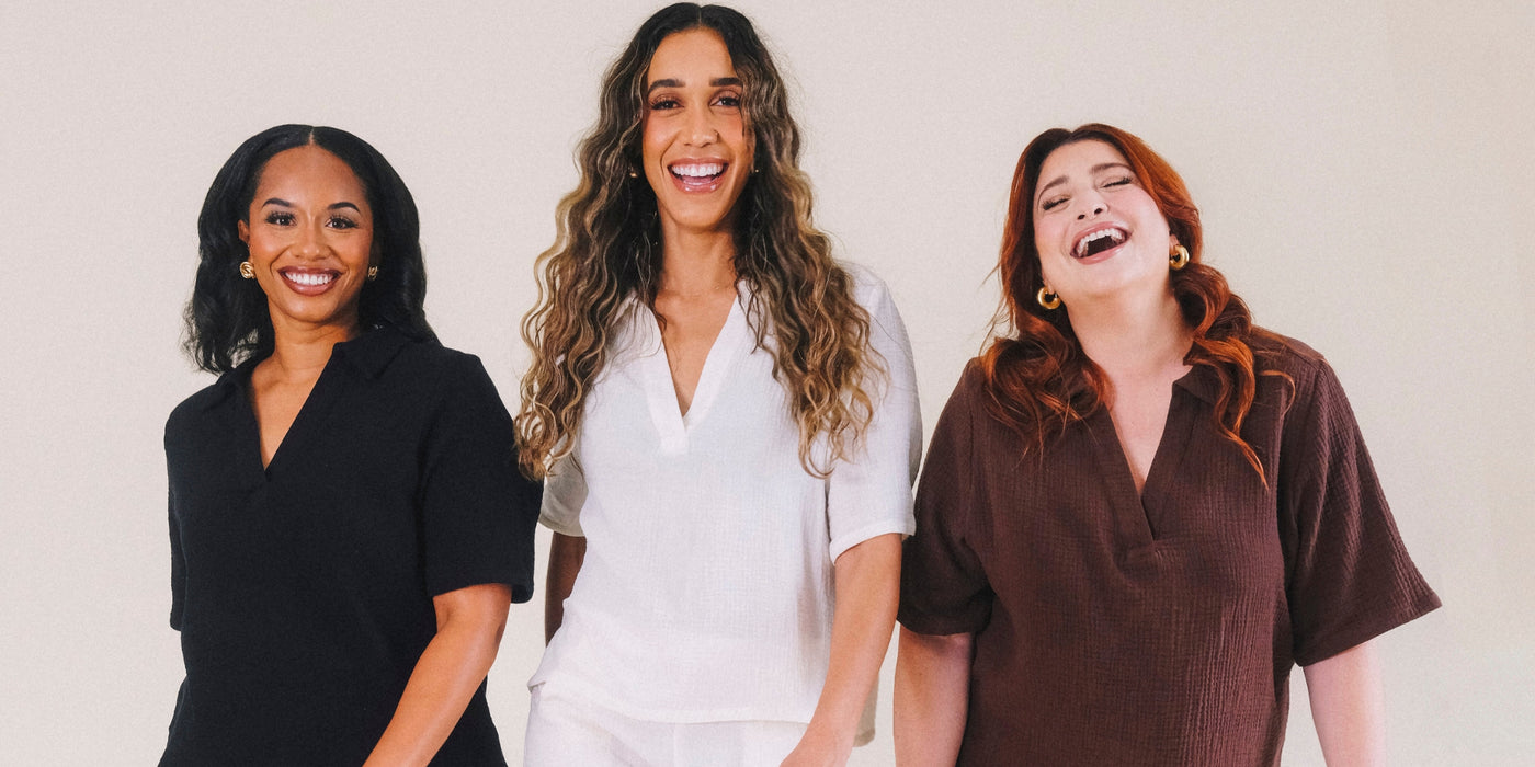 Journalist and TV host Simone Boyce teamed up with us to create a conscious collection just in time for Summer. For the dreamers, the doers, the DIY-ers.
