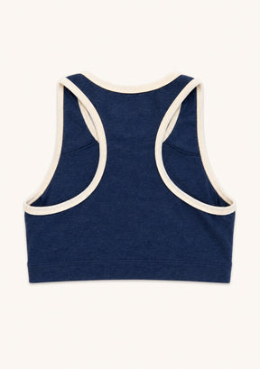 Penelope Tencel™ + Organic Cotton Bralette - Heather Lake