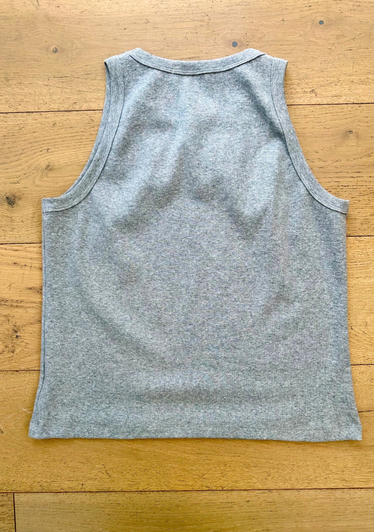 Women's Ribbed Organic Cotton Tank sizes XS-3X made in USA