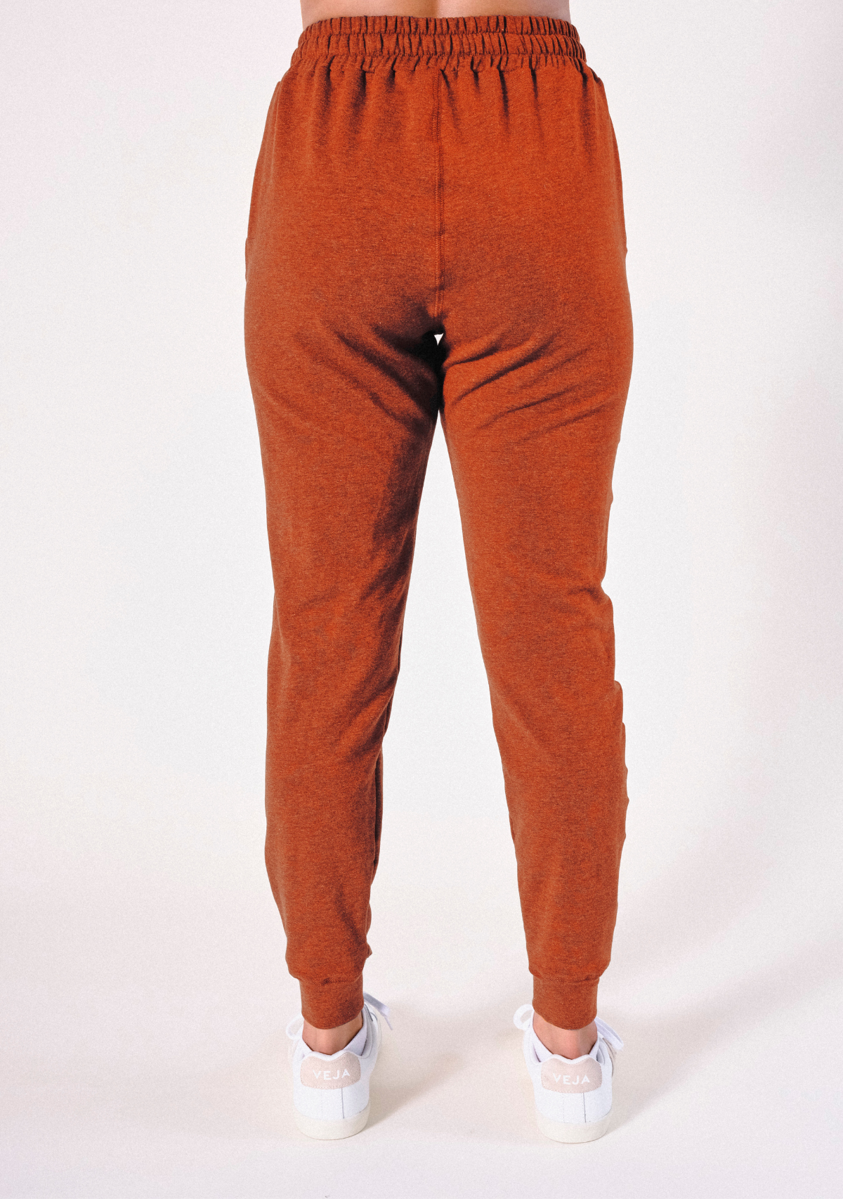 Agnes Organic Cotton + Tencel™ Jogger Pant - Rust