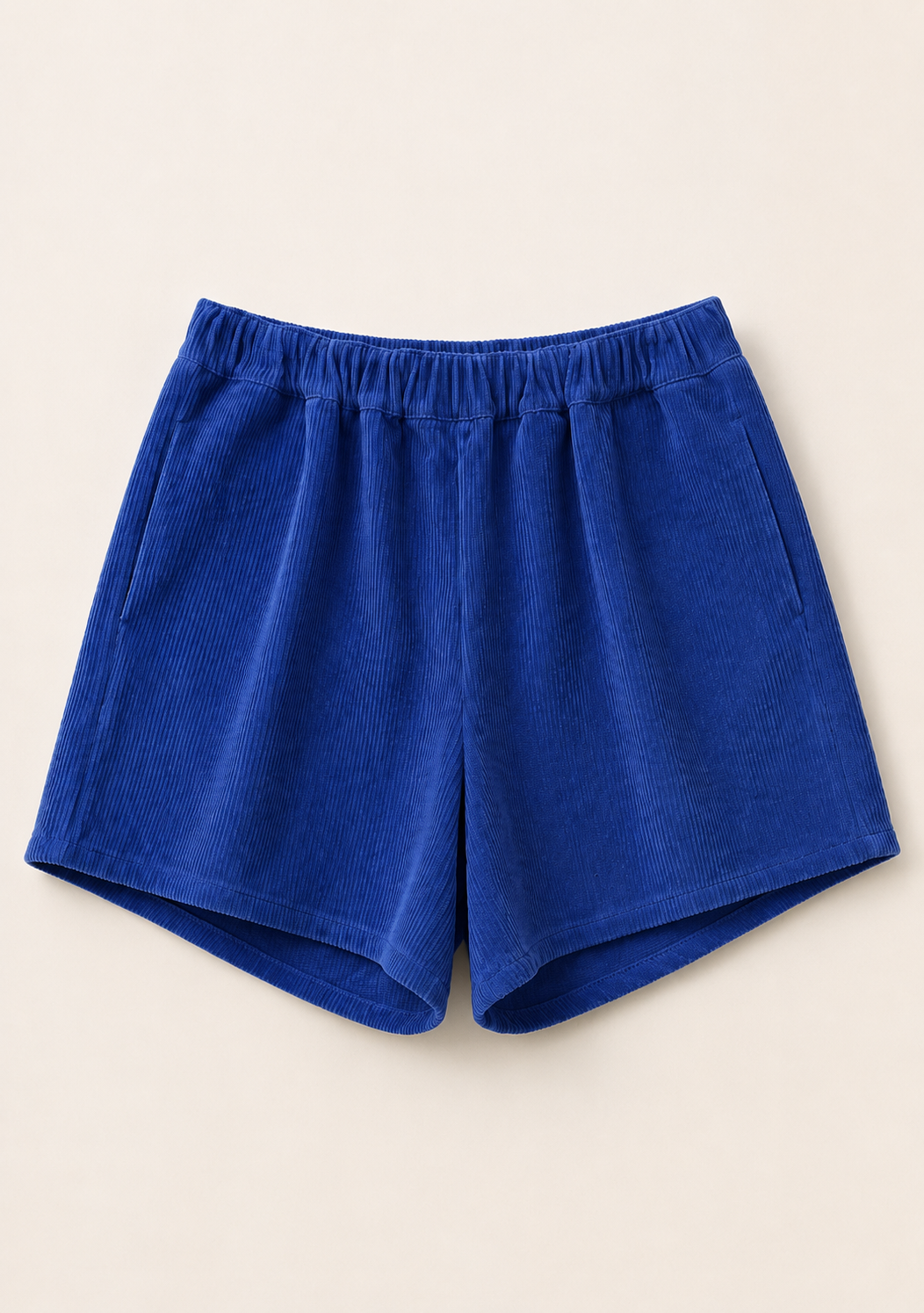 Rita Corduroy Shorts - True Blue