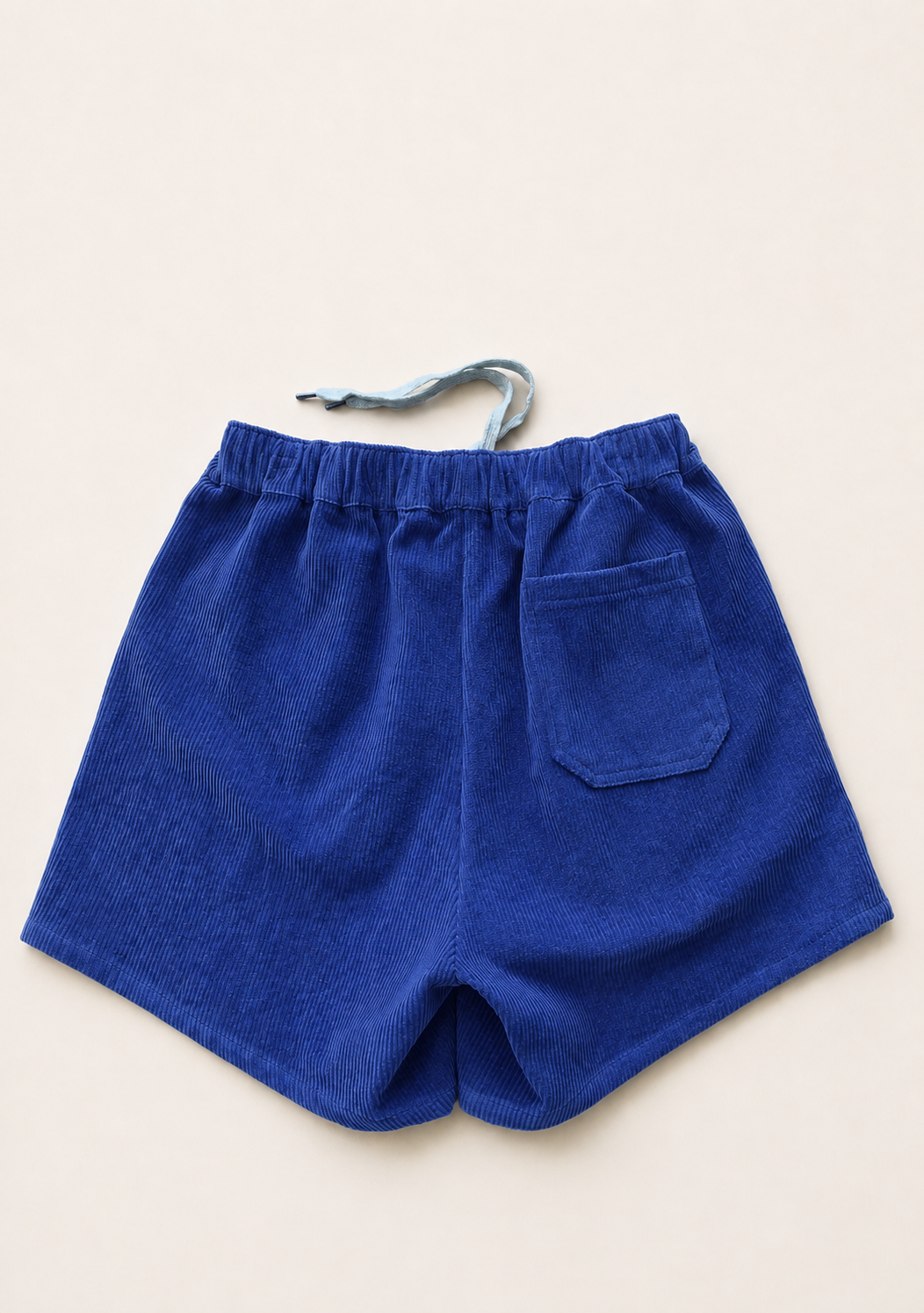 Rita Corduroy Shorts - True Blue