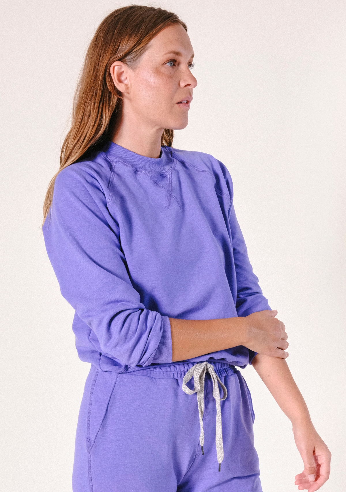 Women's Raglan Organic Cotton + Tencel™ French Terry Sweatshirt - Veri Peri XS-3X
